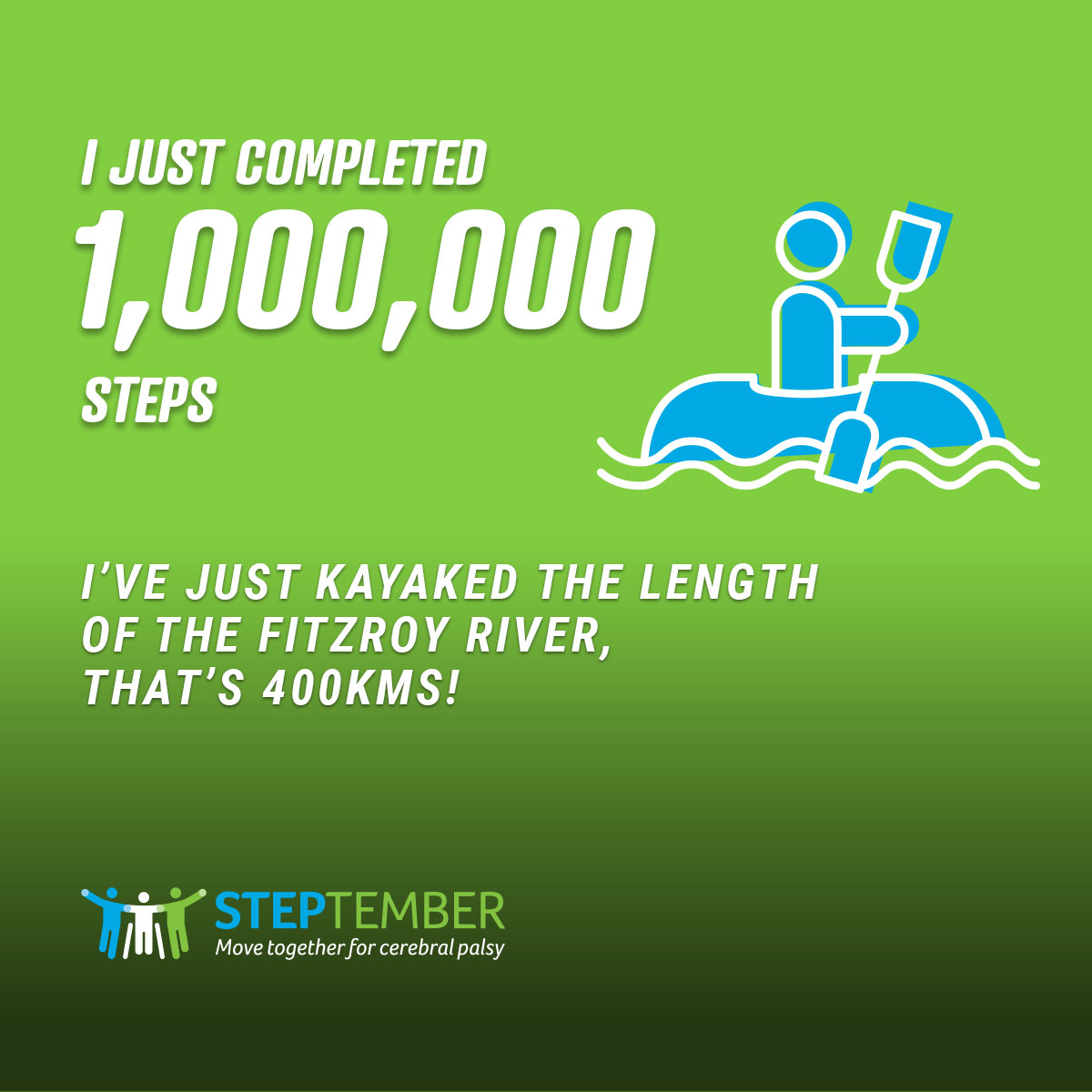 Social Post - 1,000,000 Steps
