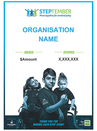 STEPtember Certificate - Organisation